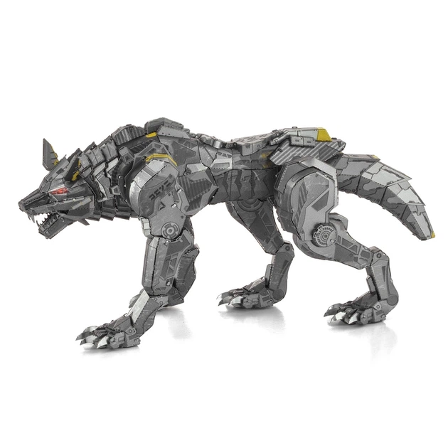 Металлический 3D конструктор Metal Earth Premium "Cyber Wolf" (PS2020) - Фото 4 Металлический 3D конструктор Metal Earth Premium "Cyber Wolf" (PS2020) - изображение 4