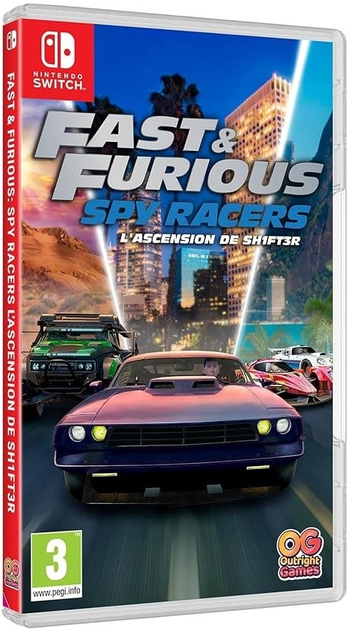 Гра Nintendo Switch Fast and Furious: Spy Racers Rise of SH1FT3R (картридж) (5060528035972) - зображення 1
