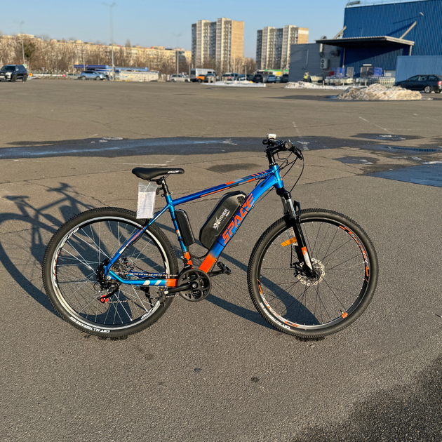 Велосипед з Е-комплектом 29" SPACE MERCURY Blue 2025 48 В 500Вт MXSUS 10 Ah/ до 35 км запас ходу+індикаторна ручка+Pas-ассистент - зображення 2