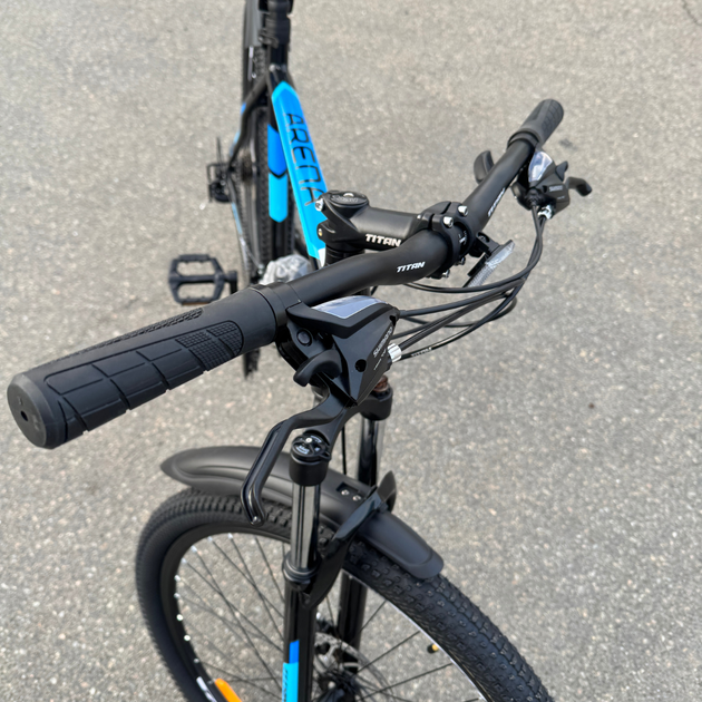 Велосипед Titan 29" Arena 2025 Рама-22" black-blue - изображение 4