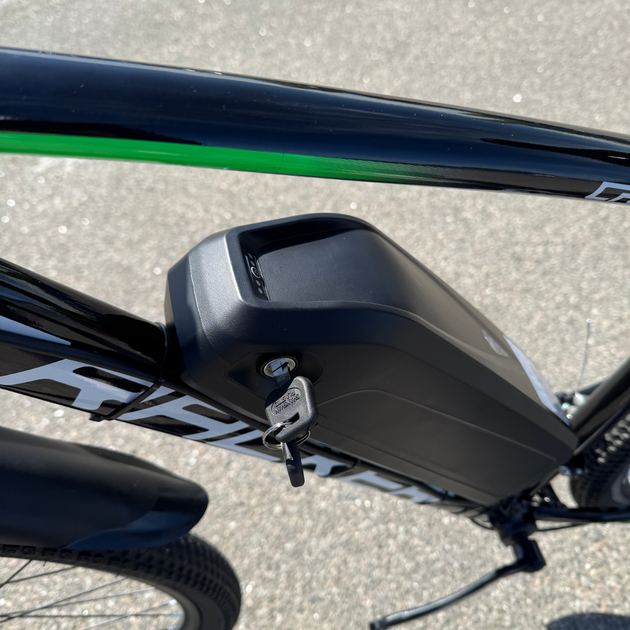 Велосипед с Е-комплектом 29" Tracker 2024 Рама 18" black-green 500w 48v 10 ah/ до 35 км запас хода+дисплей LSD-1+PAS-асистент+круиз-контроль - Фото 8 Велосипед с Е-комплектом 29" Tracker 2024 Рама 18" black-green 500w 48v 10 ah/ до 35 км запас хода+дисплей LSD-1+PAS-асистент+круиз-контроль - изображение 8