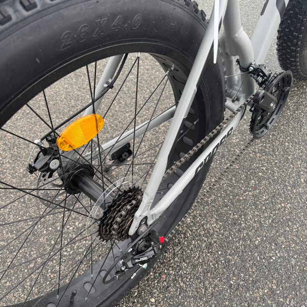 Велосипед Фэтбайк Cross 26"*4" Crossover susp 2025 Рама-19" grey - изображение 6