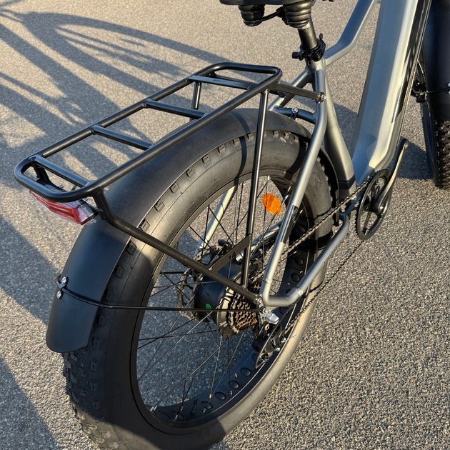 Велосипед с Е-комплектом E-Titan Aventure 26.4" 19" 750w 48v 15ah Серый-Металик 2025 года - Фото 7 Велосипед с Е-комплектом E-Titan Aventure 26.4" 19" 750w 48v 15ah Серый-Металик 2025 года - изображение 7