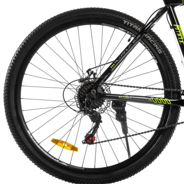 Велосипед CrossBike 29" Everest 2025 Рама-19" black-yellow - изображение 2