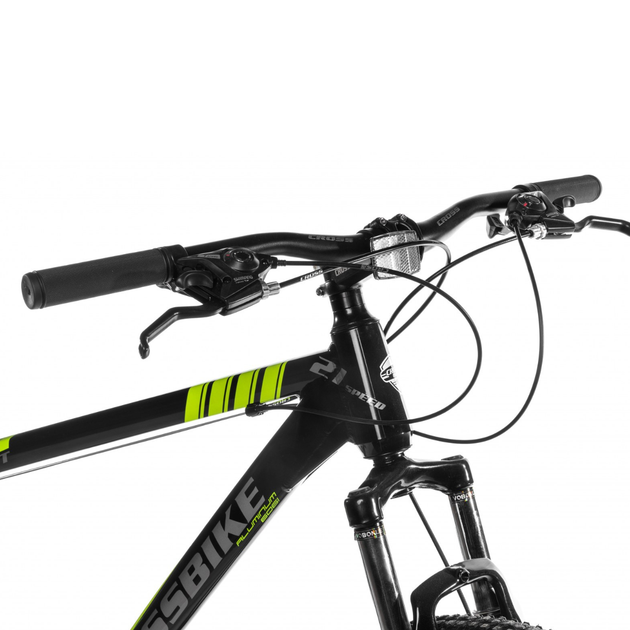 Велосипед CrossBike 29" Everest 2025 Рама-19" black-yellow - изображение 4