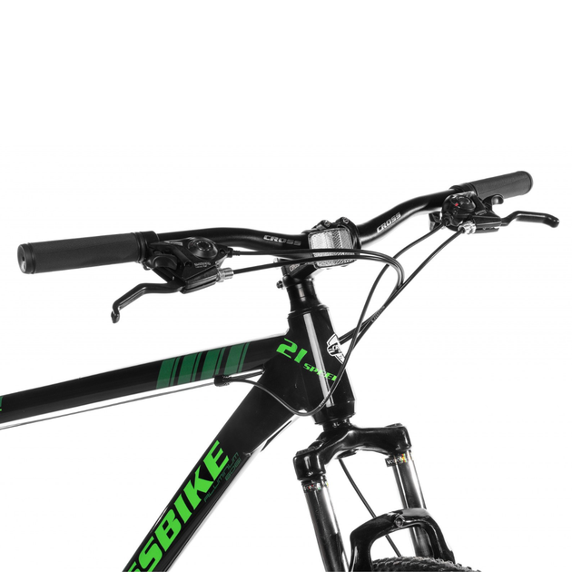 Велосипед CrossBike 29" Everest 2025 Рама-21" black-green - изображение 2