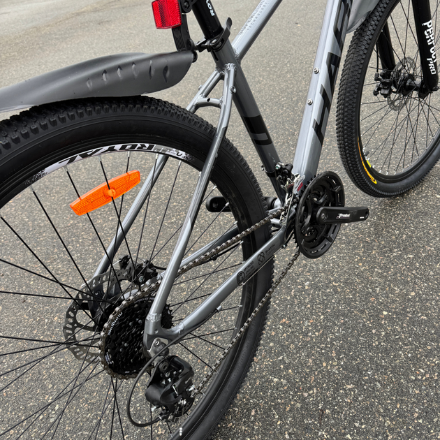 Велосипед 29" HARD (рама-19") SHIMANO Серый 2025 - изображение 5