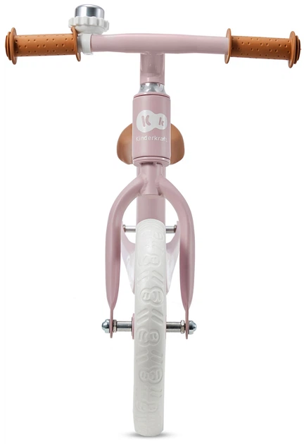 Rowerek biegowy Kinderkraft Fly Plus Powder pink (KRFLPL00PNK0000) - obraz 5