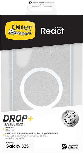 Etui Samsung React Magnet do Galaxy S25+ Stardust (5060256386100) - obraz 5