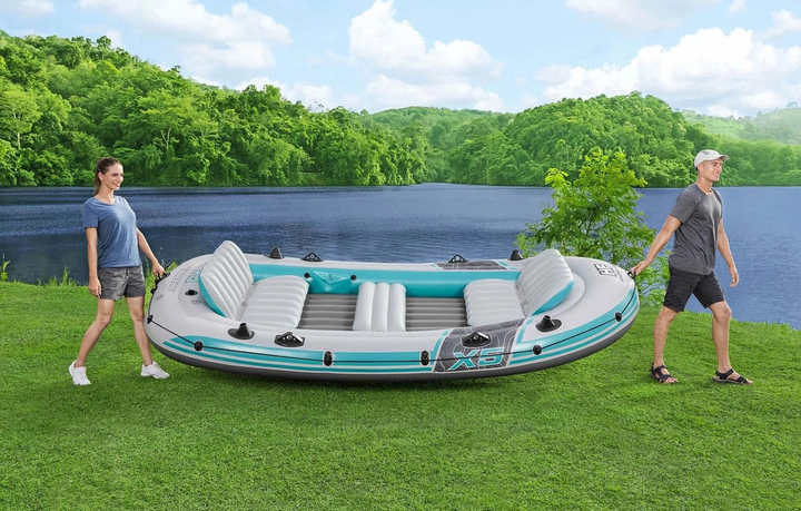 Надувний човен Bestway Hydro-Force Adventure Elite X5 364 x 166 см 65159 (6941607357996) - зображення 14