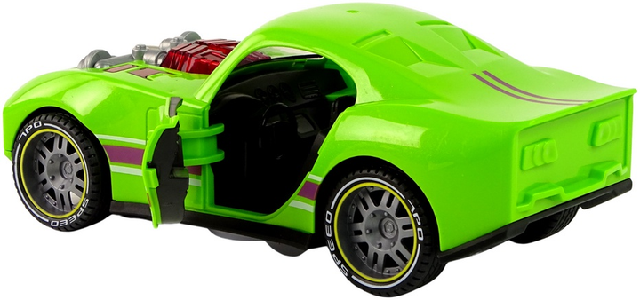 Спортивна машинка Lean Toys зі звуком та світлом 1:14 зелена (15465) (5905515358439) - зображення 4