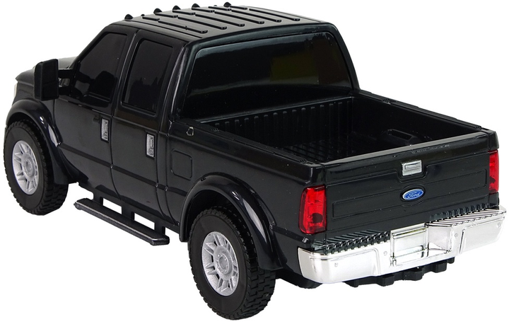 Samochód Lean Toys Ford F350 Pick Up z napędem frykcyjnym 1:28 Czarny (13822) (5905515359467) - obraz 4