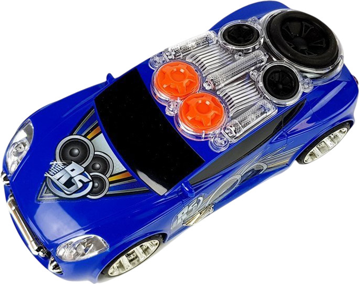 Auto sportowe Lean Toys DJ z muzyką i światłami (7065) (5905323218550) - obraz 5