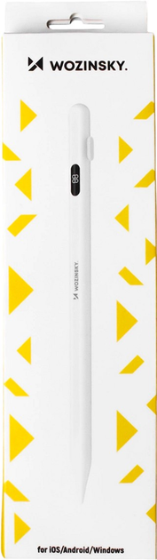 Активний стилус Wozinsky Stylus Universal Active Stylus White (5907769366666) - зображення 6