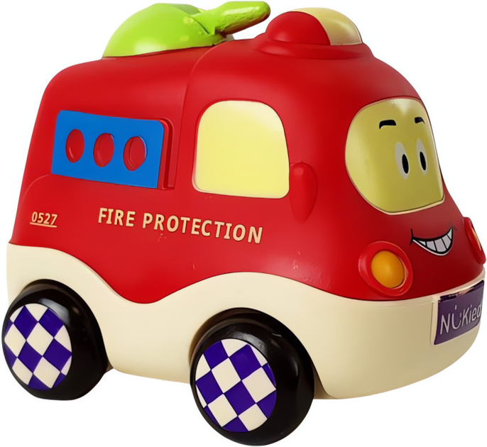 Zestaw samochodzików Lean Toys dla niemowlaka z napędem 4 szt (7077) (5905323218574) - obraz 4