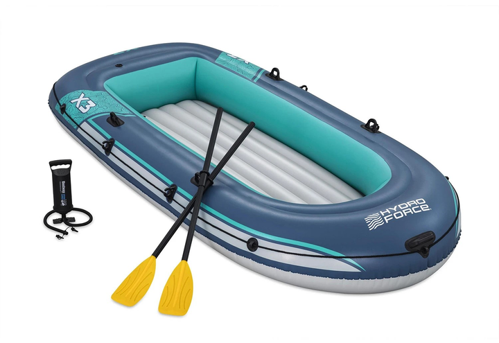 Ponton dmuchany Bestway Hydro-Force Trek X3 Raft 294 x 137 cm 61154 (6941607373101) - obraz 2