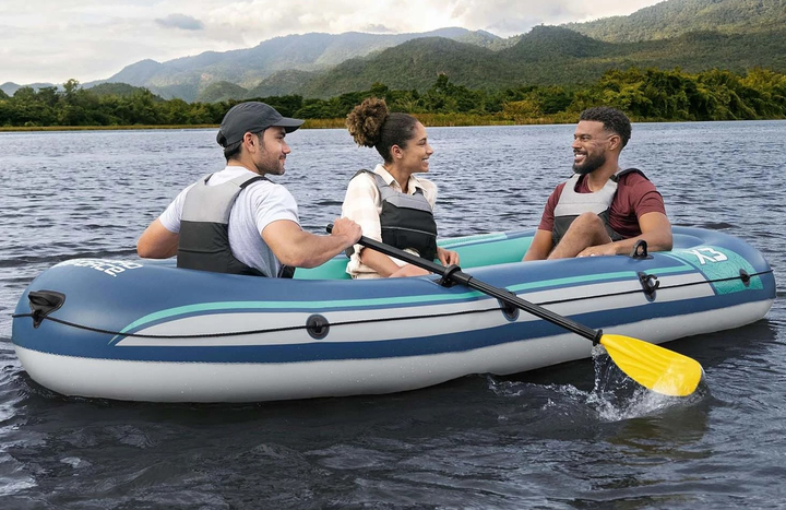 Ponton dmuchany Bestway Hydro-Force Trek X3 Raft 294 x 137 cm 61154 (6941607373101) - obraz 6