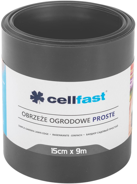 Obrzeże ogrodowe proste Cellfast 15 cm 9 m (30-242) - obraz 1