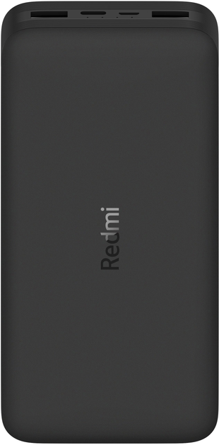 Powerbank Xiaomi Redmi PowerBank 20000 mAh Fast Charge 18W PB200LZM Black (VXN4304GL) (26922/11690450) - Outlet - obraz 1