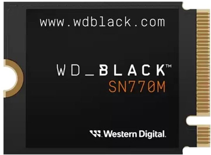 SSD диск Western Digital SN770M 1TB M.2 PCI Express 4.0 x4 3D NAND TLC (WDS100T3X0G) (955555907094054) - Уцінка - зображення 1