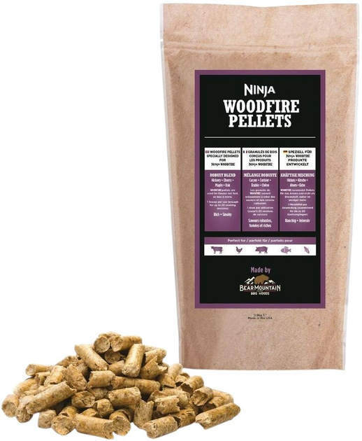 Pellet do grillowania Ninja Woodfire Pellets Robust Blend 900 g (622356268943) - obraz 1