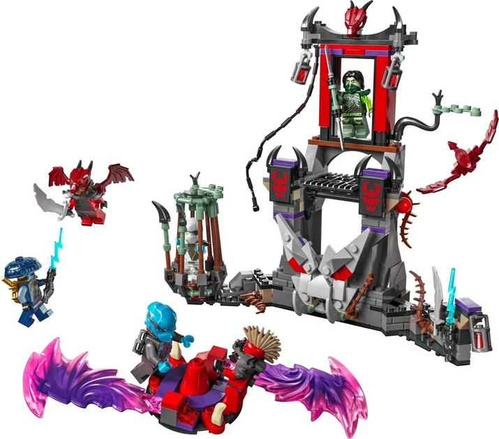 Zestaw klocków LEGO Ninjago Wioska Smoczej Burzy 305 elementów (71841) - obraz 3