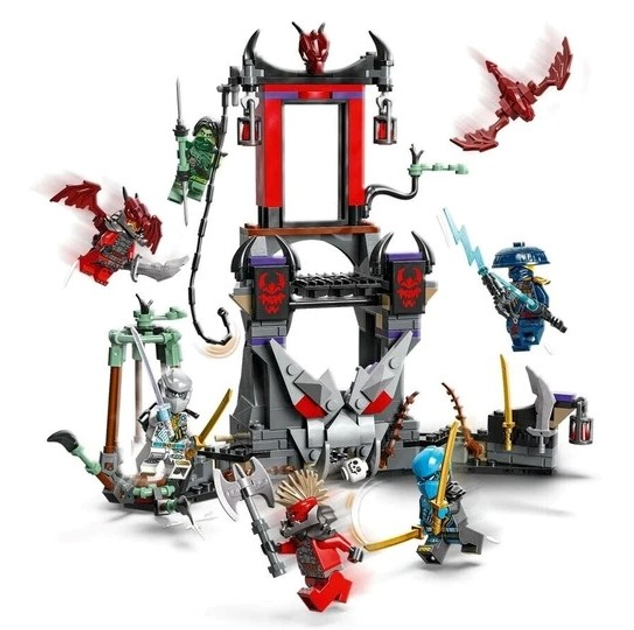 Zestaw klocków LEGO Ninjago Wioska Smoczej Burzy 305 elementów (71841) - obraz 4