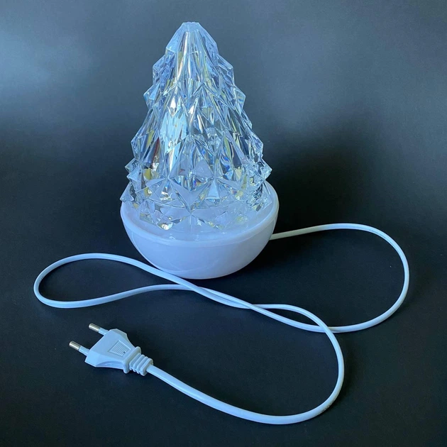 Лампа на подставке Yafong Light RD-1002 Звездное небо ночник проектор Елка ёлка Разноцветный блютуз - изображение 3