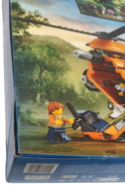 Zestaw klockow LEGO City Helikopter badaczy dzungli w bazie 881 element (60437) (955555911381877) - Outlet - obraz 3