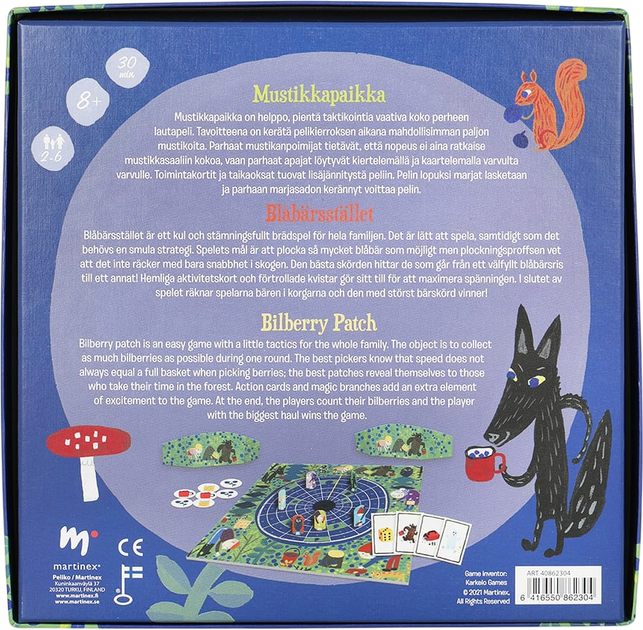 Настільна гра Peliko Bilberry Patch (6416550862304) - зображення 3