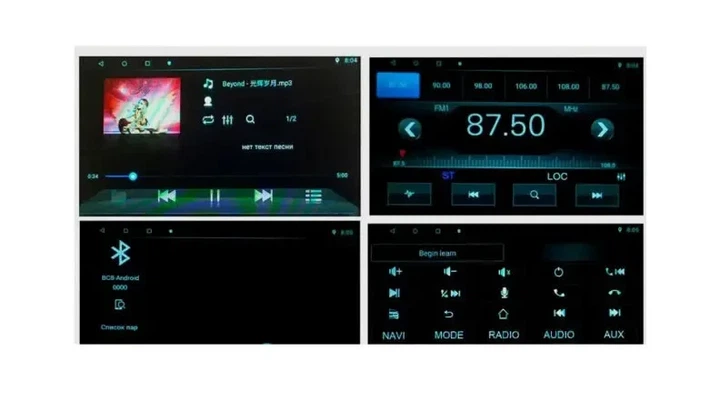 Штатна автомагнітола з навігацією Gps для автомобілів Toyota Land Cruiser 200 2016 9 дюймів Android 10.1 - зображення 3