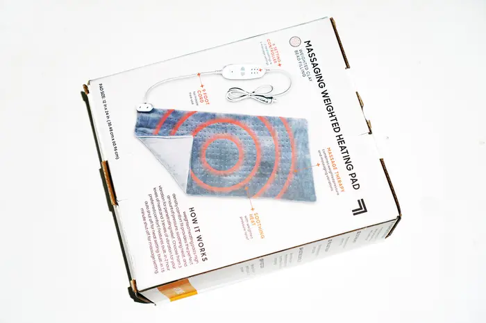 Массажная нагревательная накидка Massaging Weighted Heating Pad LY66 W65 Накидка с подогревом для всего тела - изображение 8