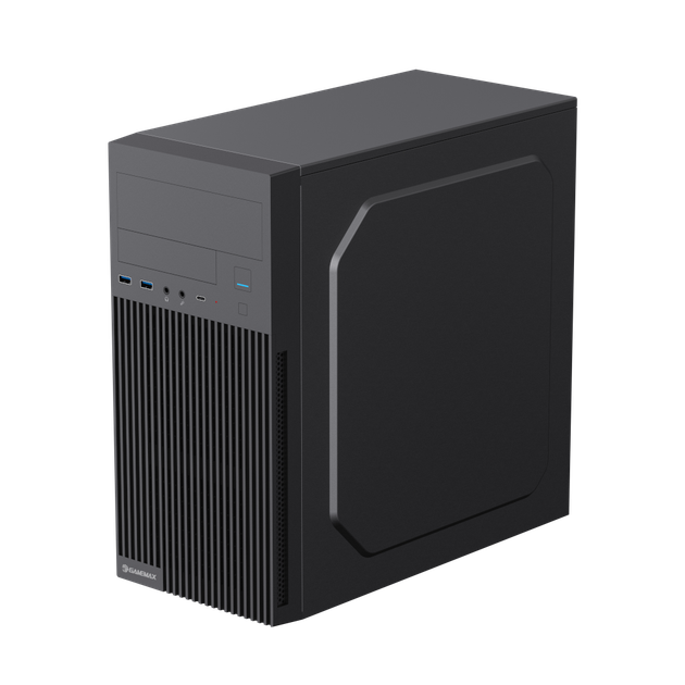 Корпус для ПК GAMEMAX MT-321-NP-2U3 MicroTower без БП Black - изображение 4