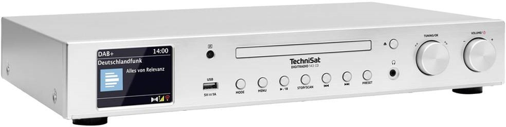 Odbiornik radiowy TechniSat Digitradio 143 CD DAB+ Silver (0001/3989) - obraz 5