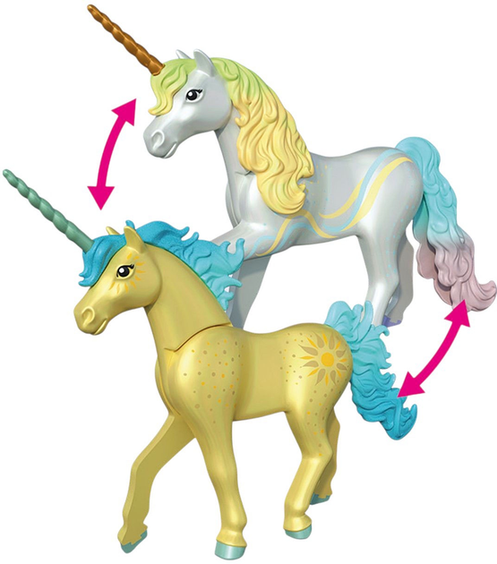 Zestaw zabawek dla dzieci Playmobil Jednorożec do kolekcjonowania: Sunshine Blossom z wróżką (71842) (4008789718426) - obraz 5