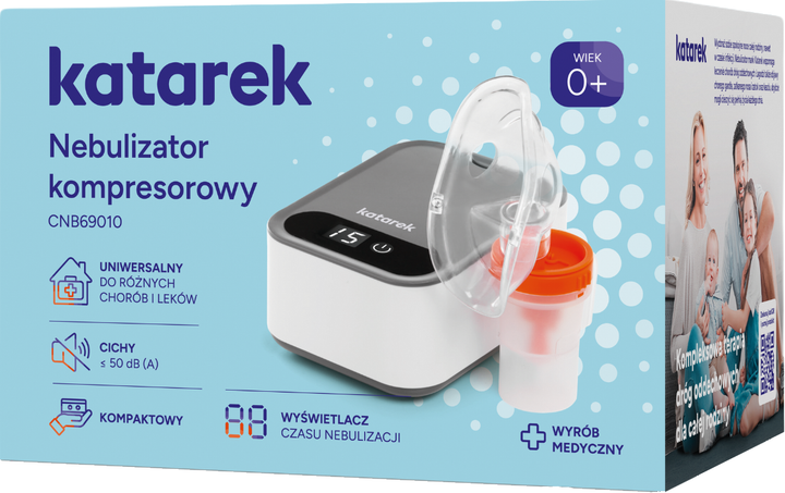 Небулайзер компресорний Katarek CNB69010 - зображення 4