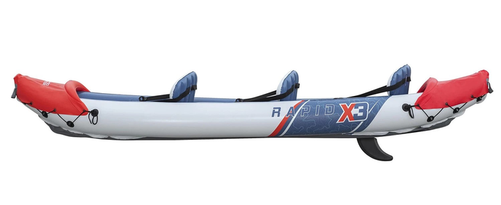 Каяк надувний Bestway Hydro-Force Lite Rapid X3 381 x 100 см 65132 (6941607364604) - зображення 5