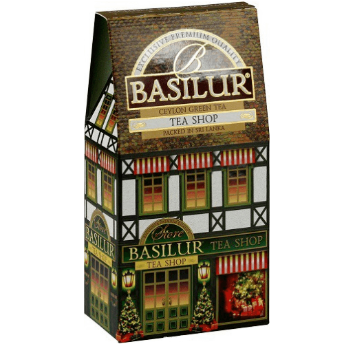 Зеленый чай Basilur чайный магазин картон 100 г - изображение 2