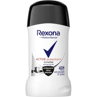 Антиперспирант Rexona Активная защита и невидимый на черной и белой одежде 40 мл (87340655) - Фото 1 Антиперспирант Rexona Активная защита и невидимый на черной и белой одежде 40 мл (87340655) - изображение 1