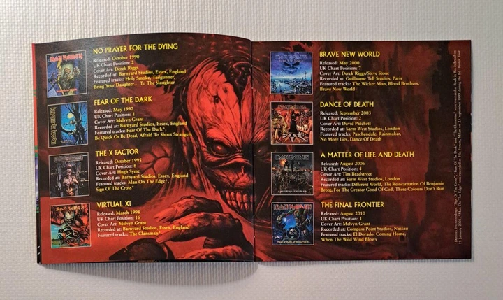 Iron Maiden – From Fear to Eternity: The Best of 1990-2010 (2011) 2 Audio CD (импорт, буклет) - изображение 6