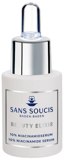 Сыворотка для лица Sans Soucis Beauty Elixir с ниацинамидом 10% 15 мл (4086200256771) - Фото 1 Сыворотка для лица Sans Soucis Beauty Elixir с ниацинамидом 10% 15 мл (4086200256771) - изображение 1
