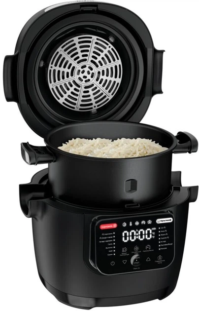 Мультиварка-мультипіч Tefal 2в1 Multicook Actifry MY741CF1 - зображення 6
