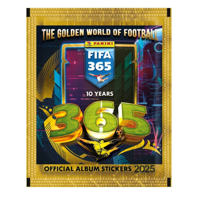 Набір колекційних карток Panini Fifa 365 2025: Display of 50 Packs Stickers 105902 (8051708020373) - зображення 3