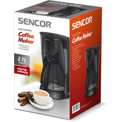 Капельная кофеварка SENCOR SCE 5000BK - изображение 2