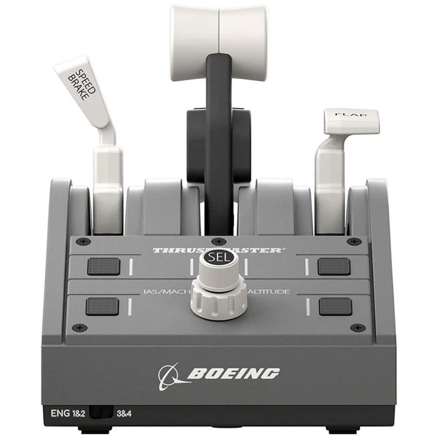 Рычаг управления двигателем Thrustmaster TCA Yoke Pack (4460210) - Фото 4 Рычаг управления двигателем Thrustmaster TCA Yoke Pack (4460210) - изображение 4