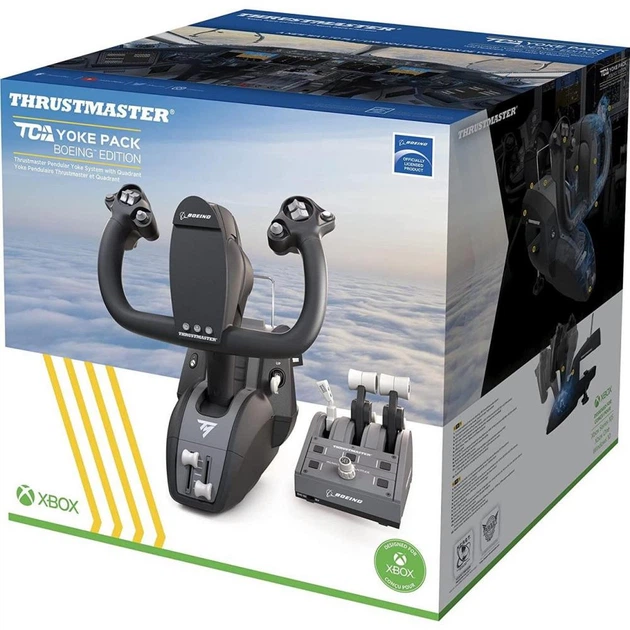 Рычаг управления двигателем Thrustmaster TCA Yoke Pack (4460210) - Фото 5 Рычаг управления двигателем Thrustmaster TCA Yoke Pack (4460210) - изображение 5