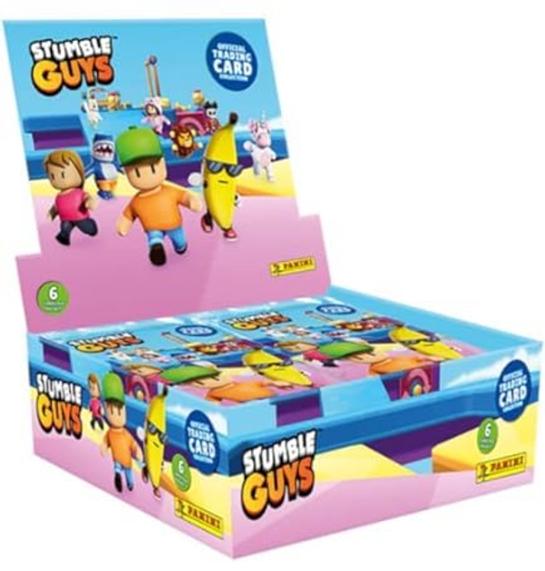Zestaw kart kolekcjonerskich Panini Stumble Guys 2025: Display of 24 Packs 108310 (8051708020502) - obraz 2