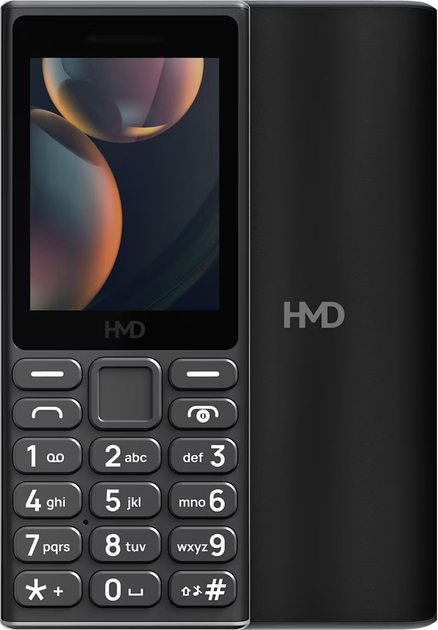 Telefon komórkowy HMD 105 4G Charcoal (6438409099280) - obraz 1