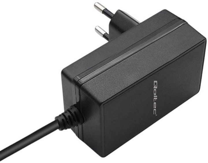 Ładowarka sieciowa Qoltec Super FAST PD do Raspberry PI 5 27W 15V 1x USB-C Black (5901878518305) - obraz 4