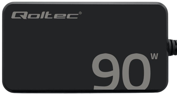 Блок живлення Qoltec GaN 20V 90W 4.5A USB-C 3.1 Black (5901878524221) - зображення 2